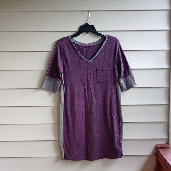 Prana‎ Purple and Gray Women's Dress - Picture 2 of 15